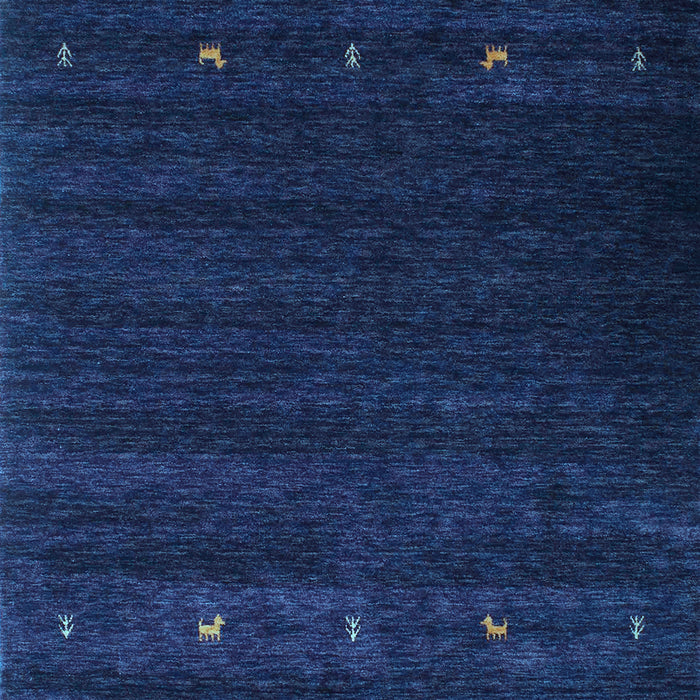 Abstract Light Blue Contemporary Rug, con928lblu