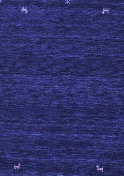 Abstract Blue Contemporary Rug, con929blu