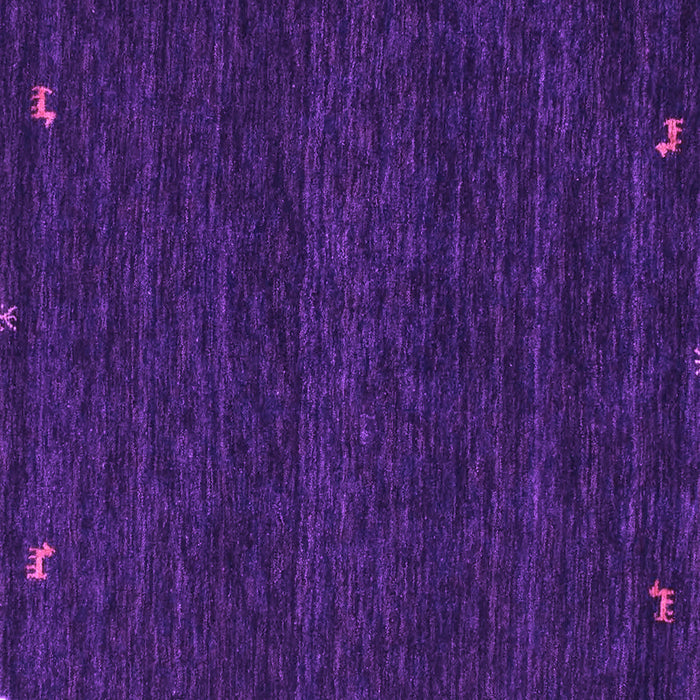 Square Abstract Purple Contemporary Rug, con929pur