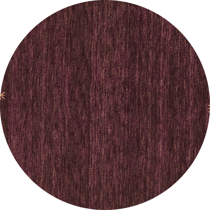 Round Machine Washable Abstract Brown Contemporary Rug, wshcon929brn