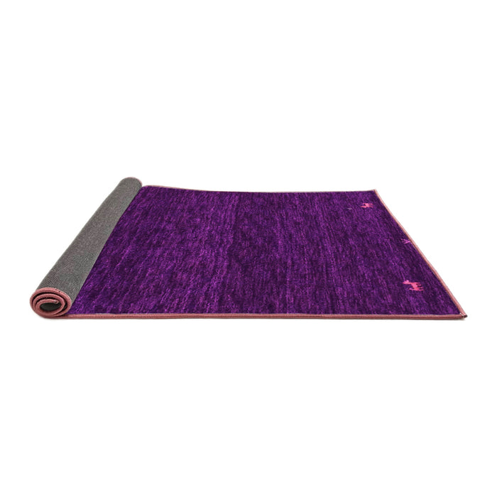 Sideview of Abstract Pink Contemporary Rug, con929pnk