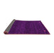 Sideview of Abstract Pink Contemporary Rug, con929pnk