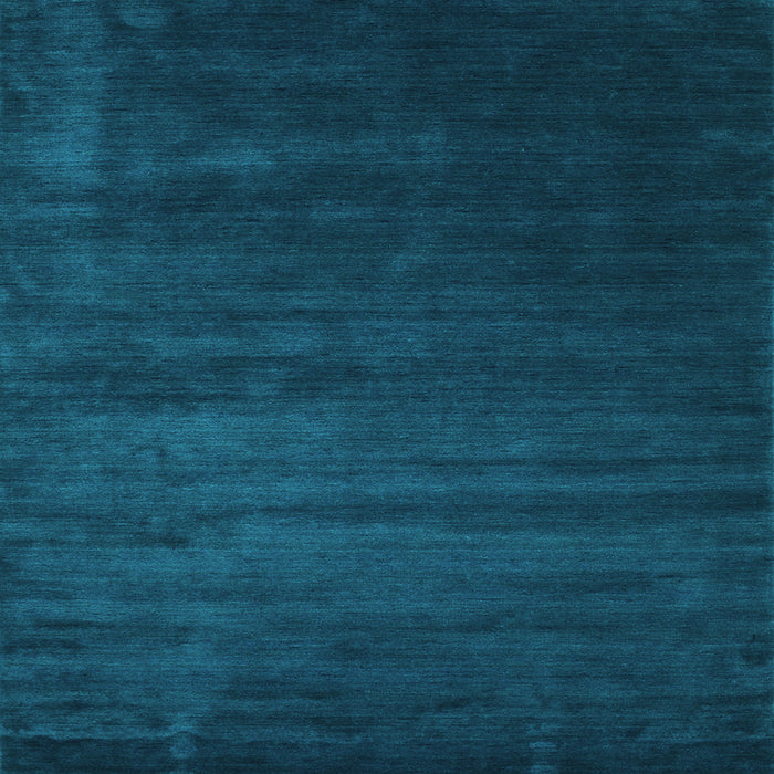 Square Abstract Light Blue Contemporary Rug, con92lblu