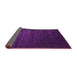 Sideview of Abstract Pink Contemporary Rug, con92pnk