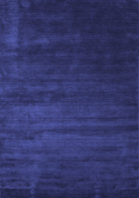 Abstract Blue Contemporary Rug, con92blu