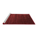 Contemporary Red Washable Rugs