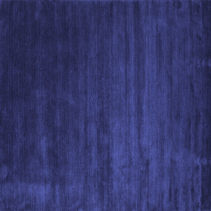 Square Abstract Blue Contemporary Rug, con92blu