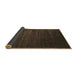 Sideview of Abstract Brown Contemporary Rug, con92brn