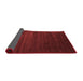 Abstract Red Contemporary Area Rugs