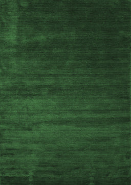 Abstract Emerald Green Contemporary Rug, con92emgrn