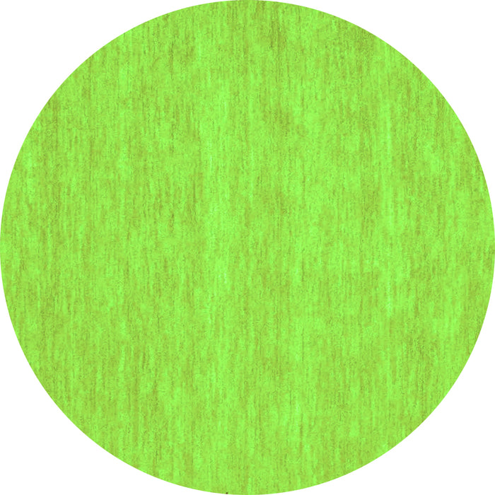 Square Abstract Green Contemporary Rug, con930grn