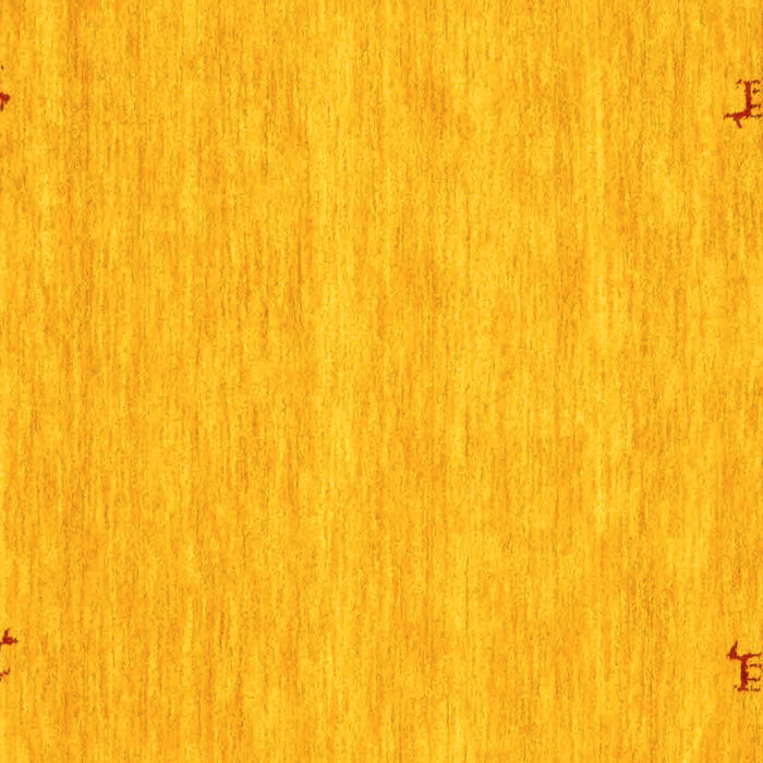 Abstract Yellow Contemporary Rug, con930yw