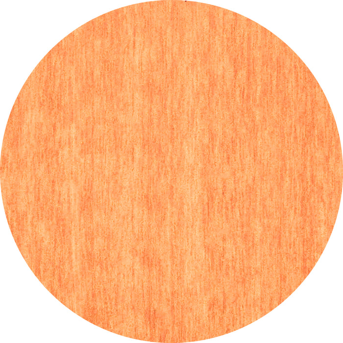 Square Abstract Orange Contemporary Rug, con930org
