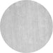 Square Abstract Gray Contemporary Rug, con931gry