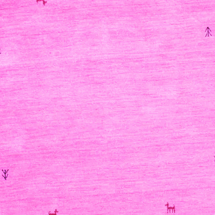 Square Abstract Pink Contemporary Rug, con931pnk