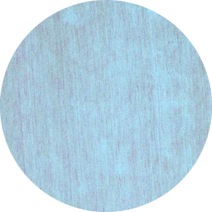 Round Machine Washable Abstract Light Blue Contemporary Rug, wshcon931lblu