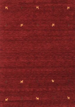 Abstract Brown Contemporary Rug, con932brn