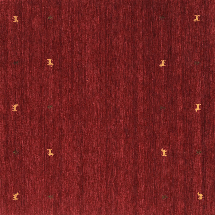 Square Machine Washable Abstract Brown Contemporary Rug, wshcon932brn