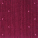 Square Machine Washable Abstract Purple Contemporary Area Rugs, wshcon932pur