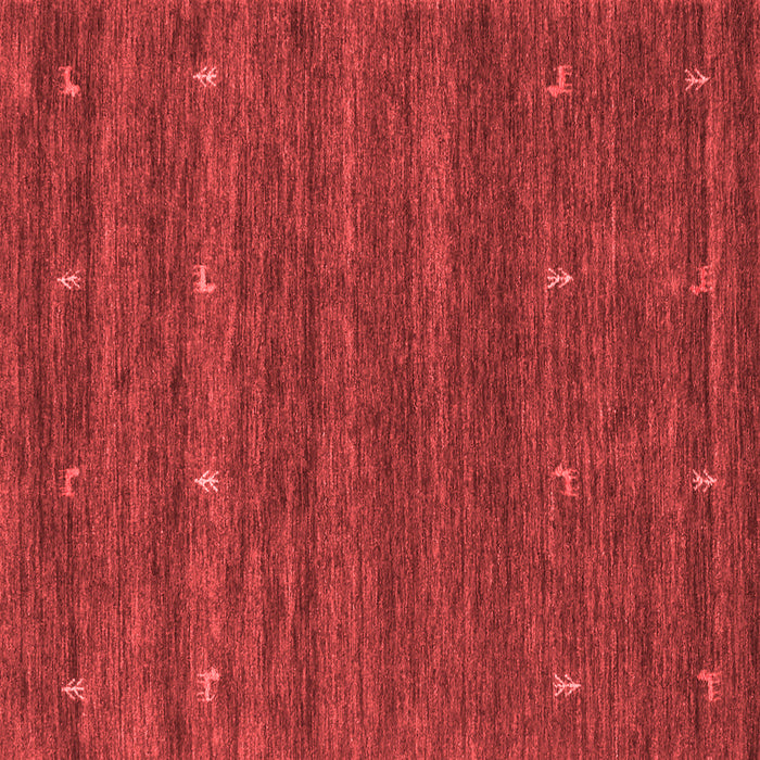 Machine Washable Abstract Red Contemporary Rug, wshcon933red