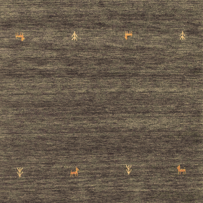 Abstract Brown Contemporary Rug, con933brn