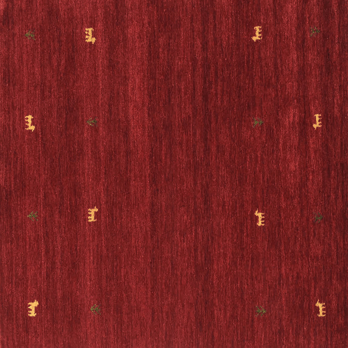 Square Machine Washable Abstract Brown Contemporary Rug, wshcon934brn