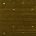 Serging Thickness of Abstract Green Contemporary Rug, con934grn