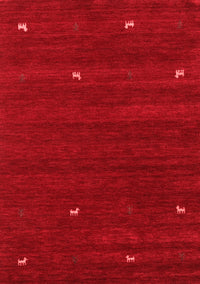 Abstract Red Contemporary Rug, con934red