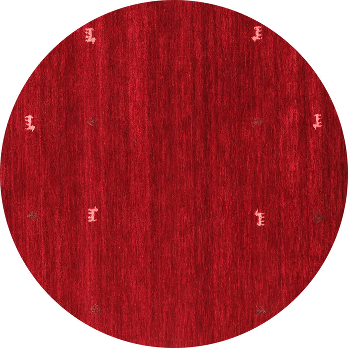 Abstract Red Contemporary Rug, con934red