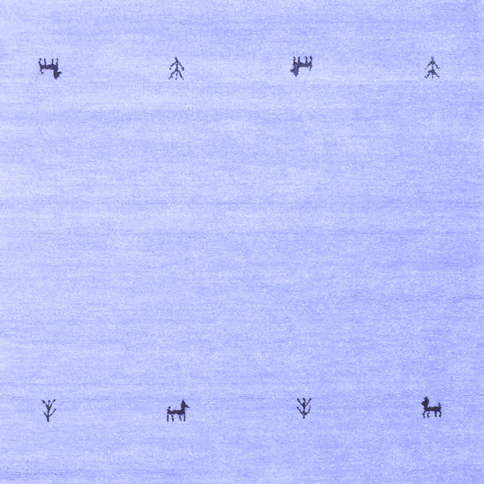 Solid Blue Modern Rug, con935blu