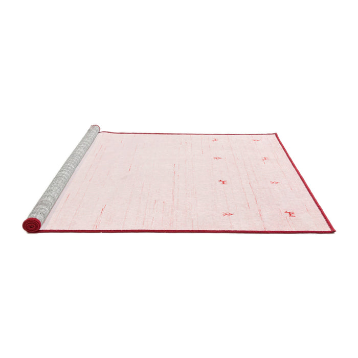Modern Red Washable Rugs
