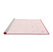 Modern Red Washable Rugs