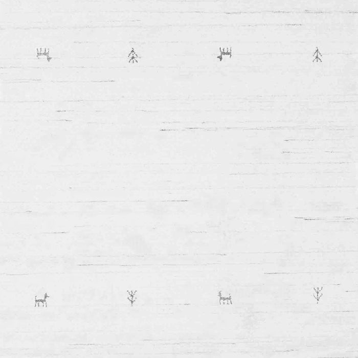 Serging Thickness of Machine Washable Solid Gray Modern Rug, wshcon936gry