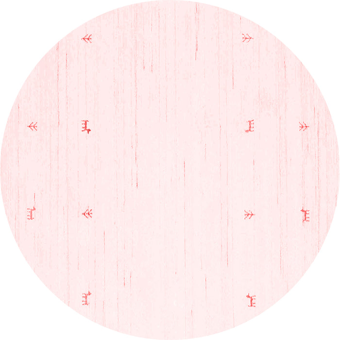 Machine Washable Solid Red Modern Rug, wshcon936red