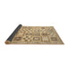 Thickness of Contemporary Bronze Brown Modern Rug, con938