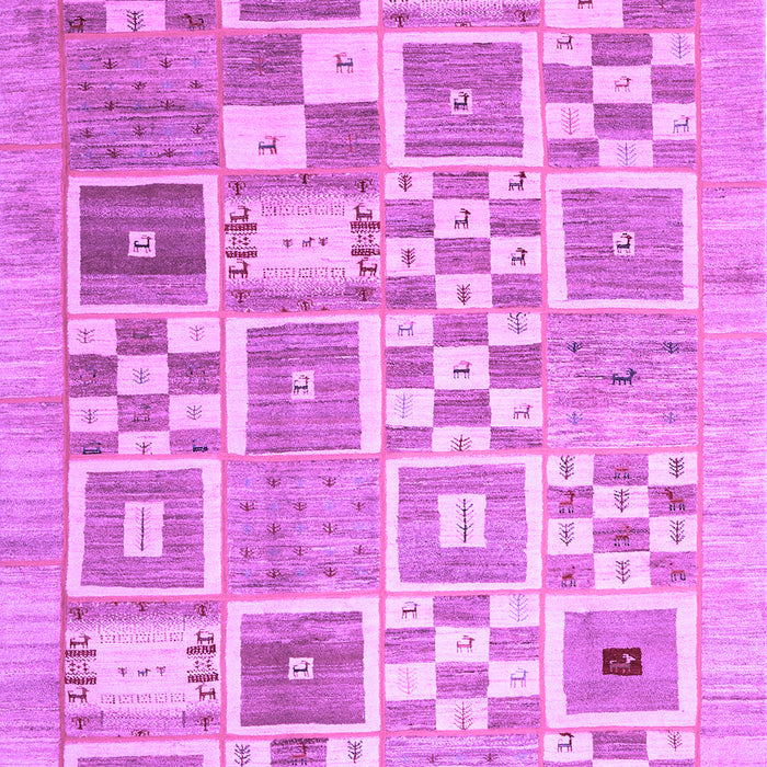 Abstract Purple Contemporary Rug, con938pur