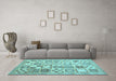 Machine Washable Abstract Light Blue Contemporary Rug in a Living Room, wshcon938lblu