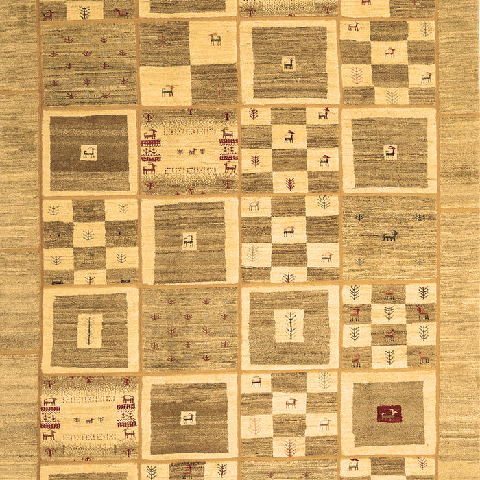 Abstract Brown Contemporary Rug, con938brn