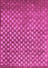 Machine Washable Abstract Pink Contemporary Rug, wshcon939pnk