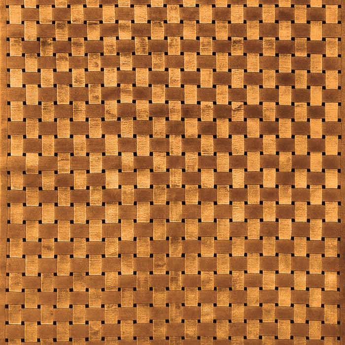 Abstract Orange Contemporary Rug, con939org