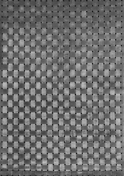 Abstract Gray Contemporary Rug, con939gry