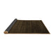 Sideview of Abstract Brown Contemporary Rug, con93brn