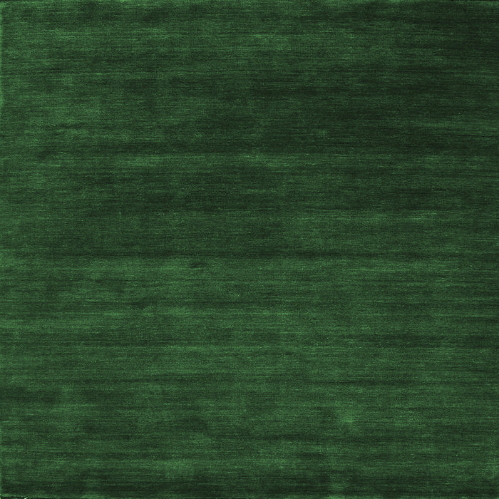 Square Machine Washable Abstract Emerald Green Contemporary Area Rugs, wshcon93emgrn