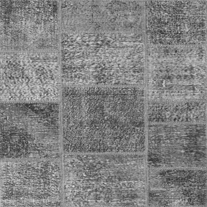 Serging Thickness of Patchwork Gray Transitional Rug, con940gry