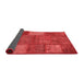 Patchwork Red Transitional Area Rugs