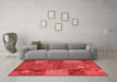 Transitional Red Washable Rugs