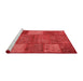 Transitional Red Washable Rugs