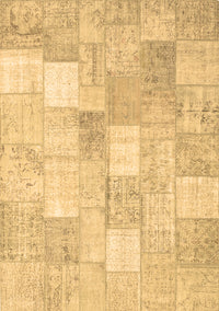 Abstract Brown Contemporary Rug, con943brn