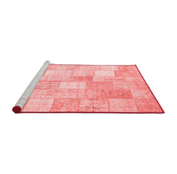 Contemporary Red Washable Rugs
