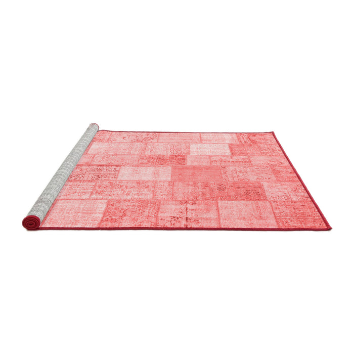 Contemporary Red Washable Rugs